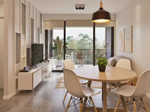 Departamento 2 ambientes con 1 baño