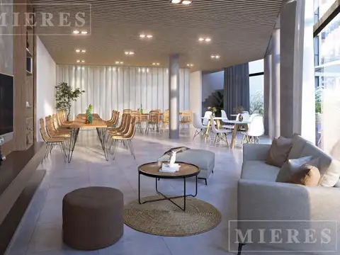 Departamento 4 ambientes c/ jardin en Green Palmers