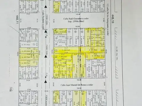 Terreno en Venta 12  mts Frente