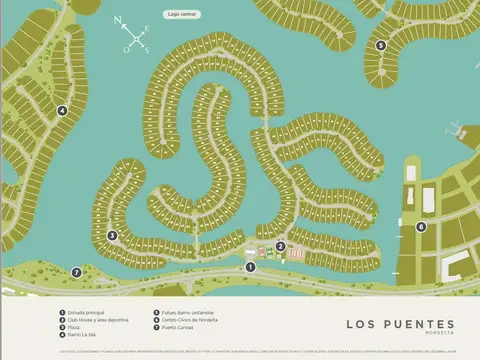 Terreno en Venta en Nordelta Los Puentes, USD 1.022.869