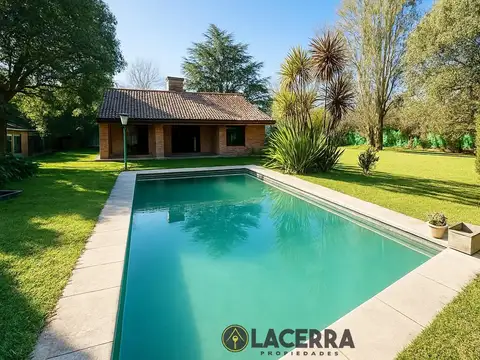 ESPECTACULAR CASA QUINTA EN PILAR (CERCANA A PANAMERICANA)