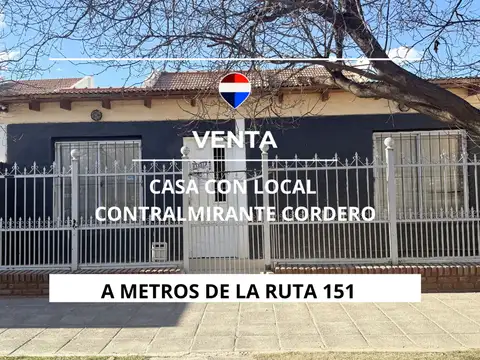 VENTA CASA C/LOCAL CONTRALMIRANTE CORDERO