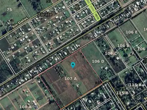 LDO. Venta Campo Fracción 10 has Apto Desarrollo Loteo Casa 4 amb Zarate