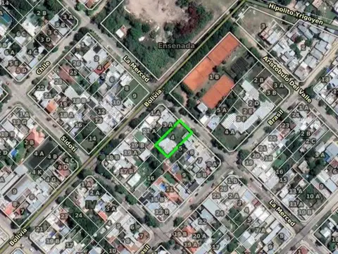 Terreno en Venta 43  mts Fondo