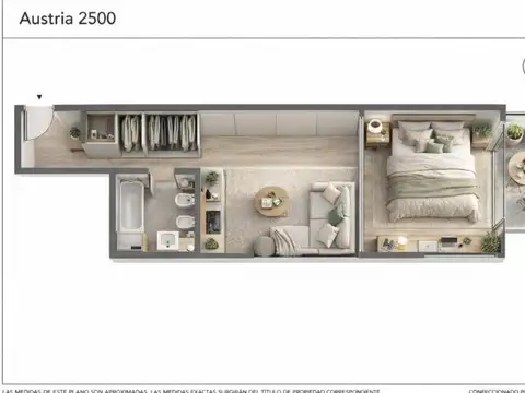 Departamento en Venta en Recoleta, USD 155.000