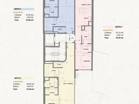 Departamento en Venta de 1 dormitorio