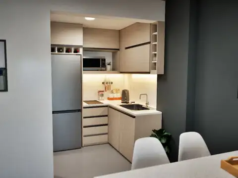 Departamento Monoambiente con 1 baño