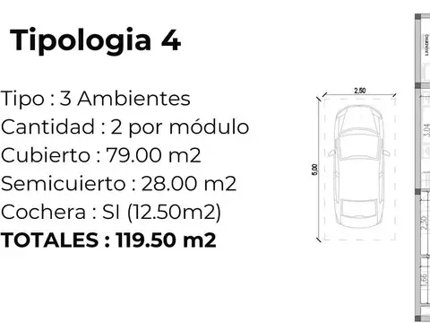 Departamento en Venta en La Lonja, USD 94.000