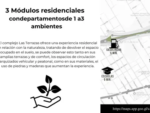 Departamento en Venta con 1 cochera