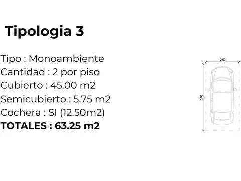 Departamento en Venta de Monoambiente