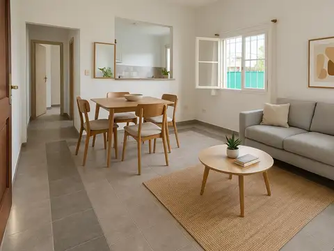 Casa 4 ambientes con 1 baño