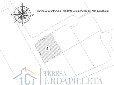Terreno en Venta en Martindale C.C. - esquina-