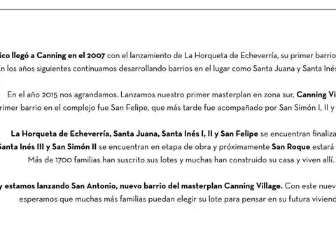 Mlm. Hermoso Lote Interno En Barrio San Antonio, C