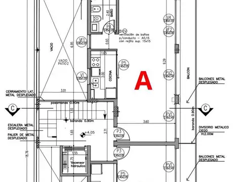 Departamento en Alquiler de 2 dormitorios