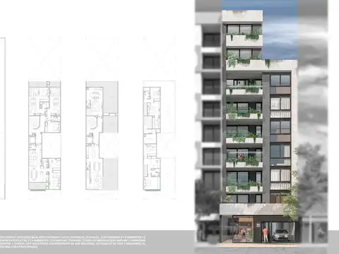 Departamento en Venta de 3 ambientes