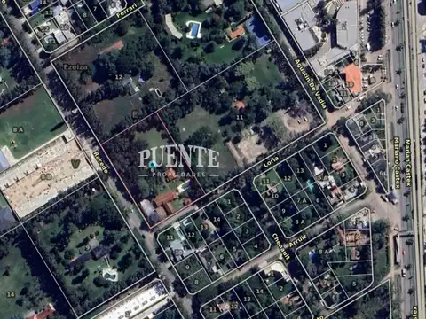 Esquina para desarrollo inmobiliario