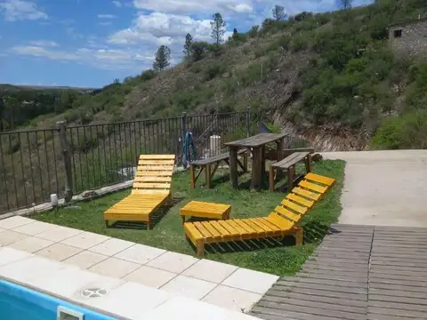 cabañas con casa  en San Luis  " EL VOLCAN" EN VENTA