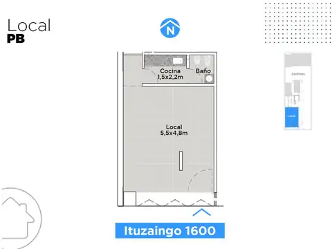 Local en desarrollo Rosario Abasto