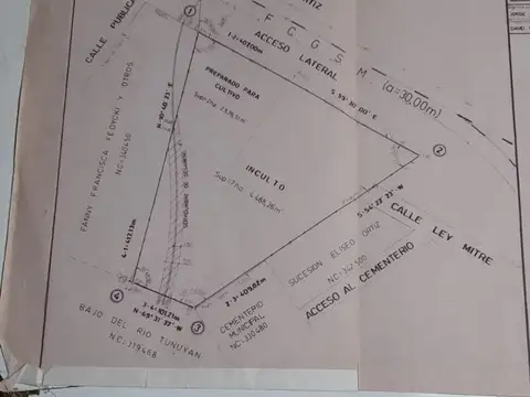 Terreno en Venta en Las Catitas, USD 55.000