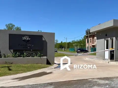 Terreno De 375 M² En Venta, La Lonja. Pampa Pilar. Listo Para Empezar A Construir.