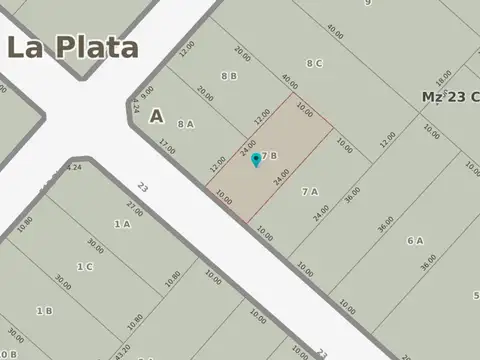 Lote en Venta en Manuel B Gonnet