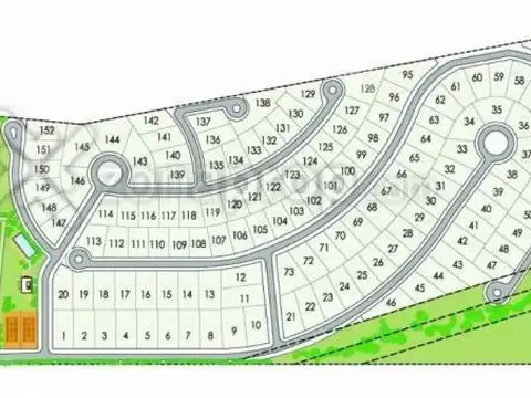 Terreno en Venta 20  mts Frente