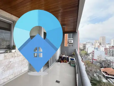 Departamento 3 ambientes con 2 baños