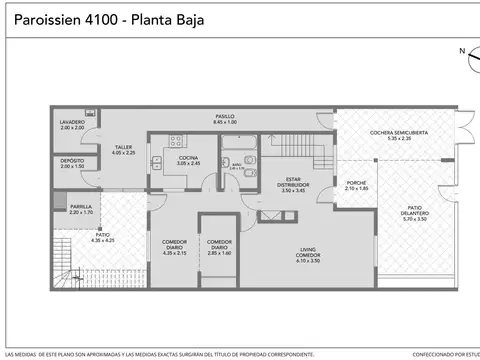 Casa 6 ambientes con 2 baños