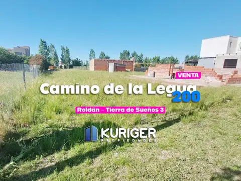 Oportunidad: Venta de lote Tierra de Sueños 3 - 360m2.