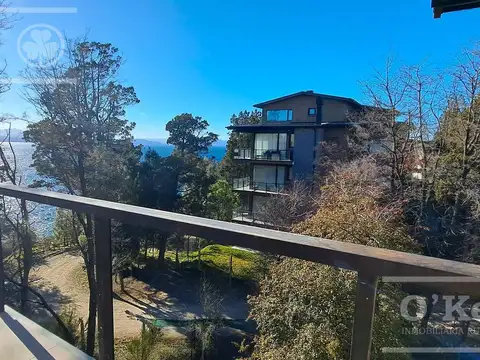 Departamento en venta de 2 ambientes en Barrancas de Melipal  vista lago - Bariloche