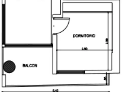 Departamento en Venta en Recoleta, USD 135.000