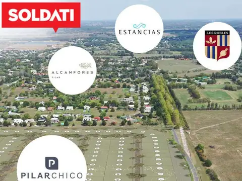 Lotes en Venta desde 795m2 - Emprendimiento - Barrio Privado "Pilar Chico" - Pilar