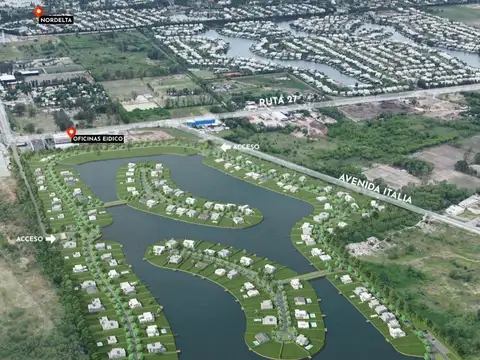 Terreno en Venta 33  mts Fondo