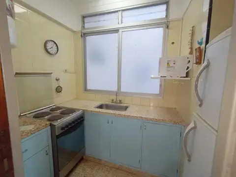 Departamento 2 ambientes con 1 baño
