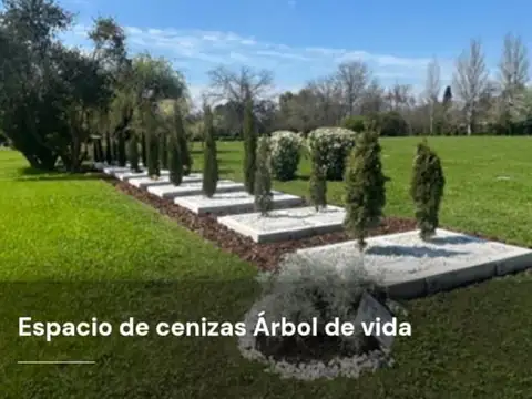PARCELA EXCLUSIVA "JARDIN DE PAZ" PILAR CEMENTERIO FINANCIO