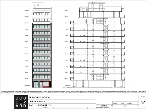PROYECTO TH47 BOULEVARD | CHENAUT 1763 - LOCAL EN VENTA