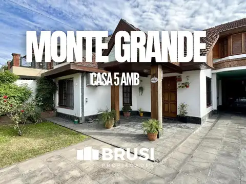 Casa en 2 plantas en Monte Grande con cochera pasante