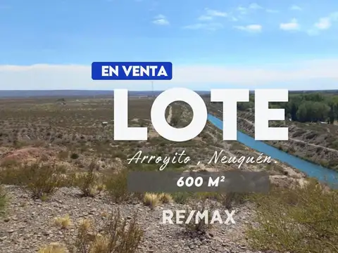 VENTA LOTE EN ARROYITO