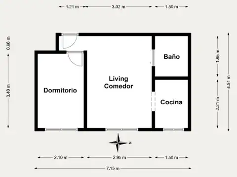 Departamento en Venta en Balvanera, USD 43.000