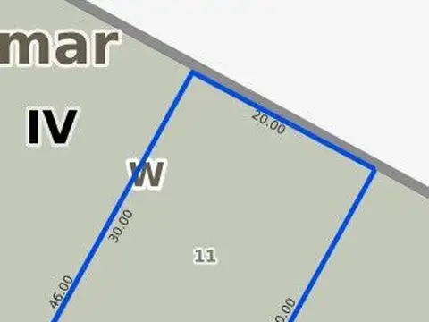 Lote en Venta en Pinamar Zona Norte