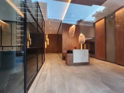 ALQUILER DEPTO BELGRANO 3 AMB. PATIO Y TERRAZA.  FULL AMENITIES. COCHERA Y SEGURIDAD