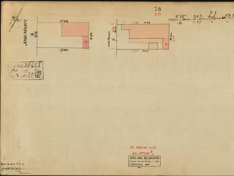 Terreno en Venta 17  mts Fondo