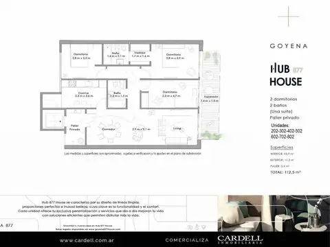 4 amb sobre Av. Pedro Goyena al 800 -
