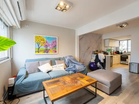 Departamento 3 ambientes con 2 baños