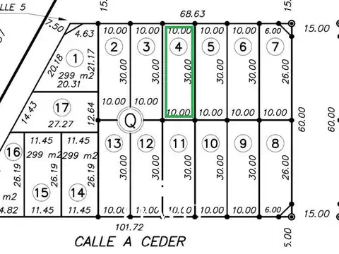 Venta Terreno Plottier Loteo Amedea 300 m2