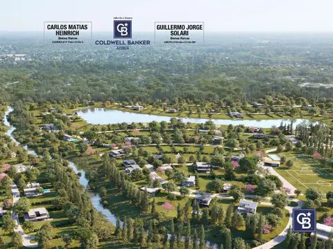 Venta de Lote interno sobre arroyo en  Azzurra Tortugas Pilar