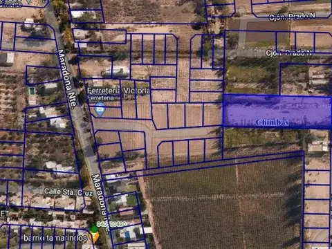 TERRENOS/FRACCIONES/LOTEOS - LOTEOS - ZONA NORTE, CHIMBAS