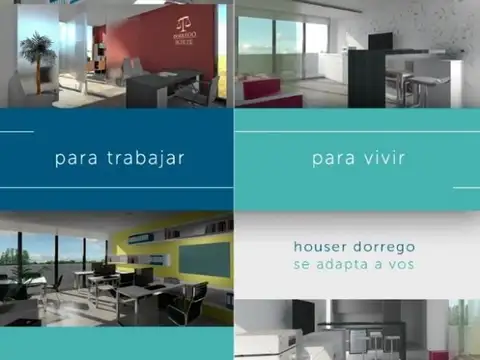 Estudios (monoambientes) con amenities - Houser Dorrego