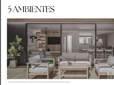 Departamento en Venta con 1 cocheras