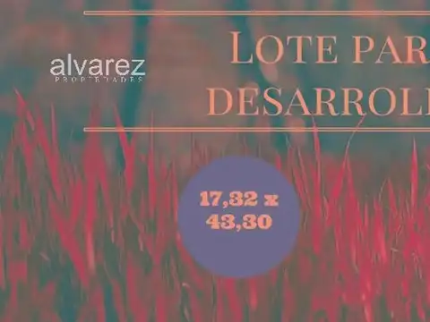 Lote terreno 750 mts Ituzaingó Norte